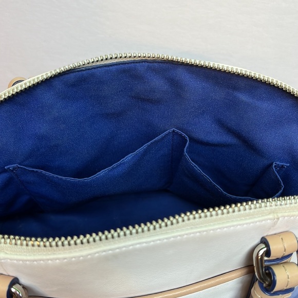 AUTHENTIC COACH CORA PEYTON PORCELAIN BLUE OMBRE HANDBAG PURSE - Picture 8 of 14